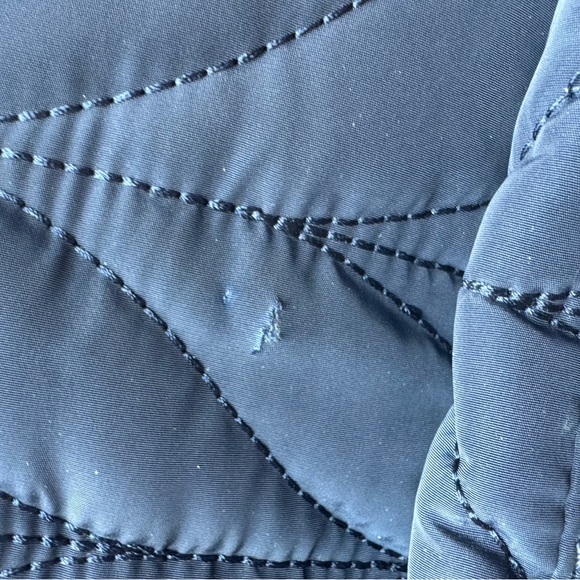 Kate Spade Large Navy Quilted Ellie Flap Backpack-EUC - Picture 11 of 15